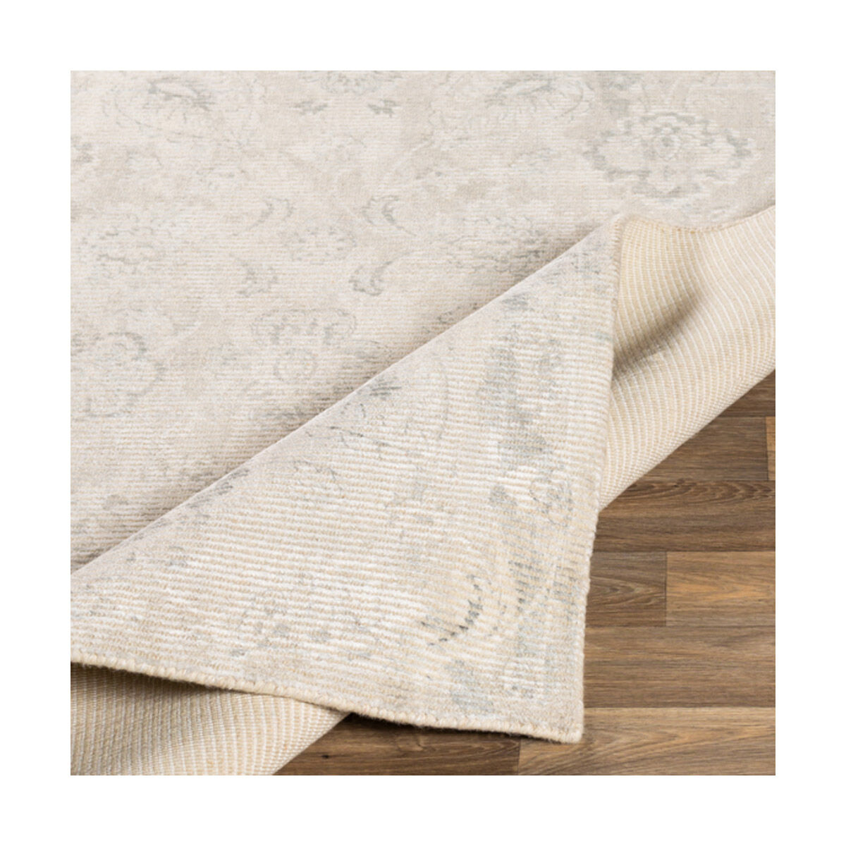 Emerson 90 X 60 inch Charcoal Rug, Rectangle