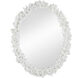 Anita 35.4 X 27.6 inch White Wall Mirror