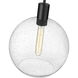 Margo 1 Light 13.75 inch Matte Black Pendant Ceiling Light