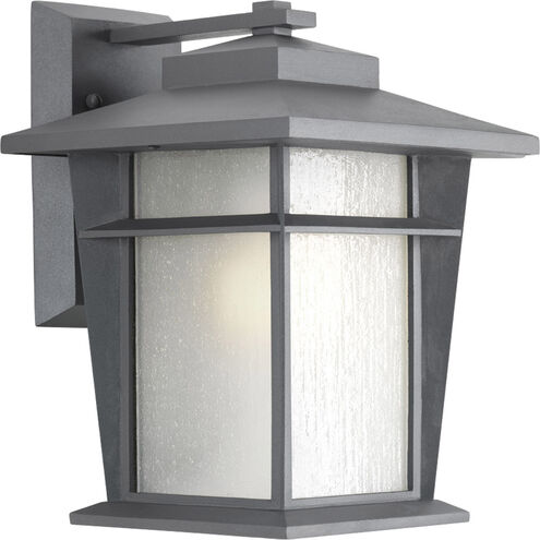 Loyal 1 Light 13 inch Textured Graphite Outdoor Wall Lantern