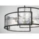 Bella Collina 6 Light 28 inch Coal Pendant Ceiling Light