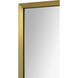Raydon 35.5 X 23.5 inch Satin Brass Wall Mirror