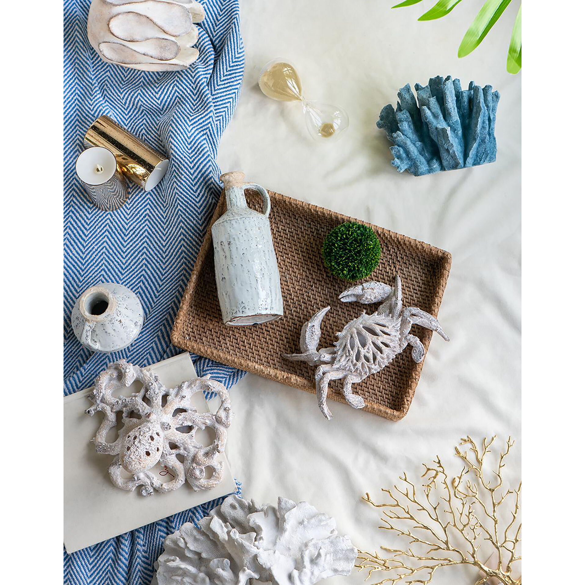 Anita White Decorative Accent