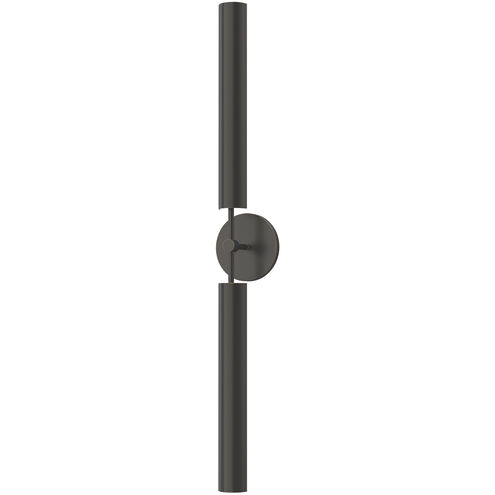 Astrid LED 2 inch Metal Shade and Urban Bronze Bath Vanity Wall Light