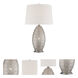 Masura 26 inch 100.00 watt Polished Nickel Table Lamp Portable Light