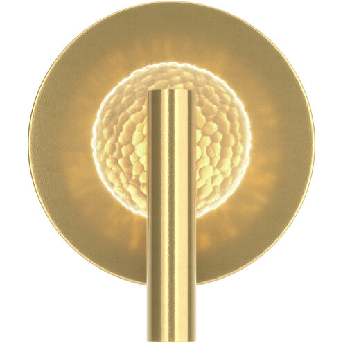 Solstice 1 Light 9.1 inch Modern Brass ADA Sconce Wall Light