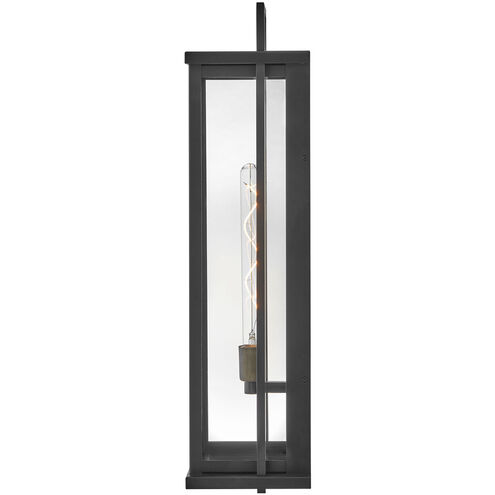 Langston LED 28 inch Black Outdoor Wall Mount