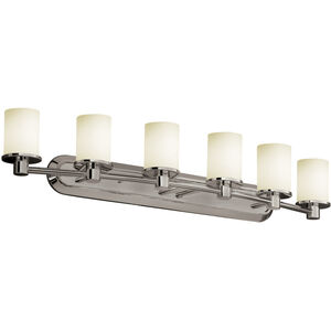 Fusion 43.75 inch Brushed Nickel Bath Bar Wall Light
