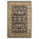 Taj Mahal 117 X 93 inch Ink, Tan, Khaki Rug