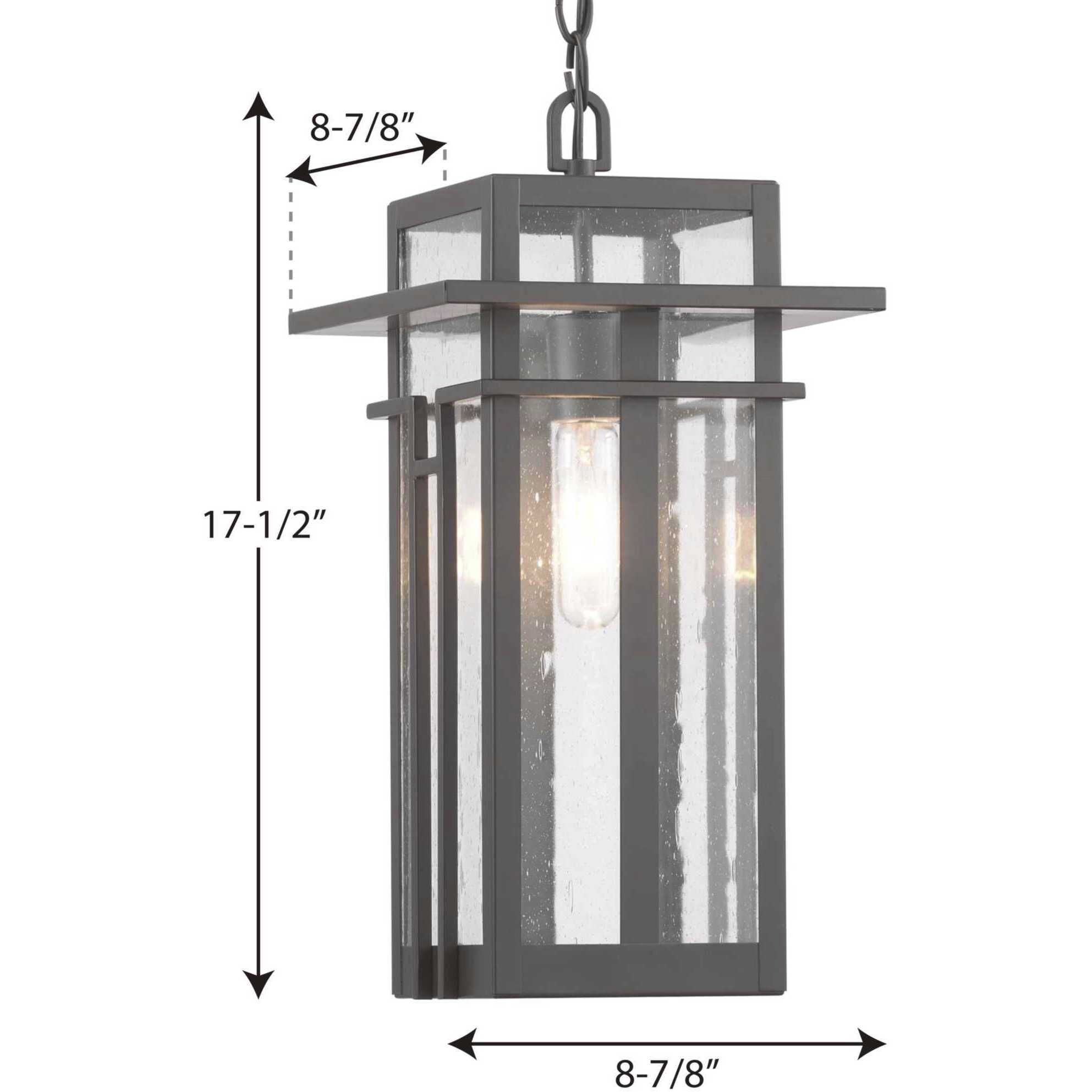 Boxwood 1 Light 9 inch Antique Bronze Outdoor Hanging Lantern