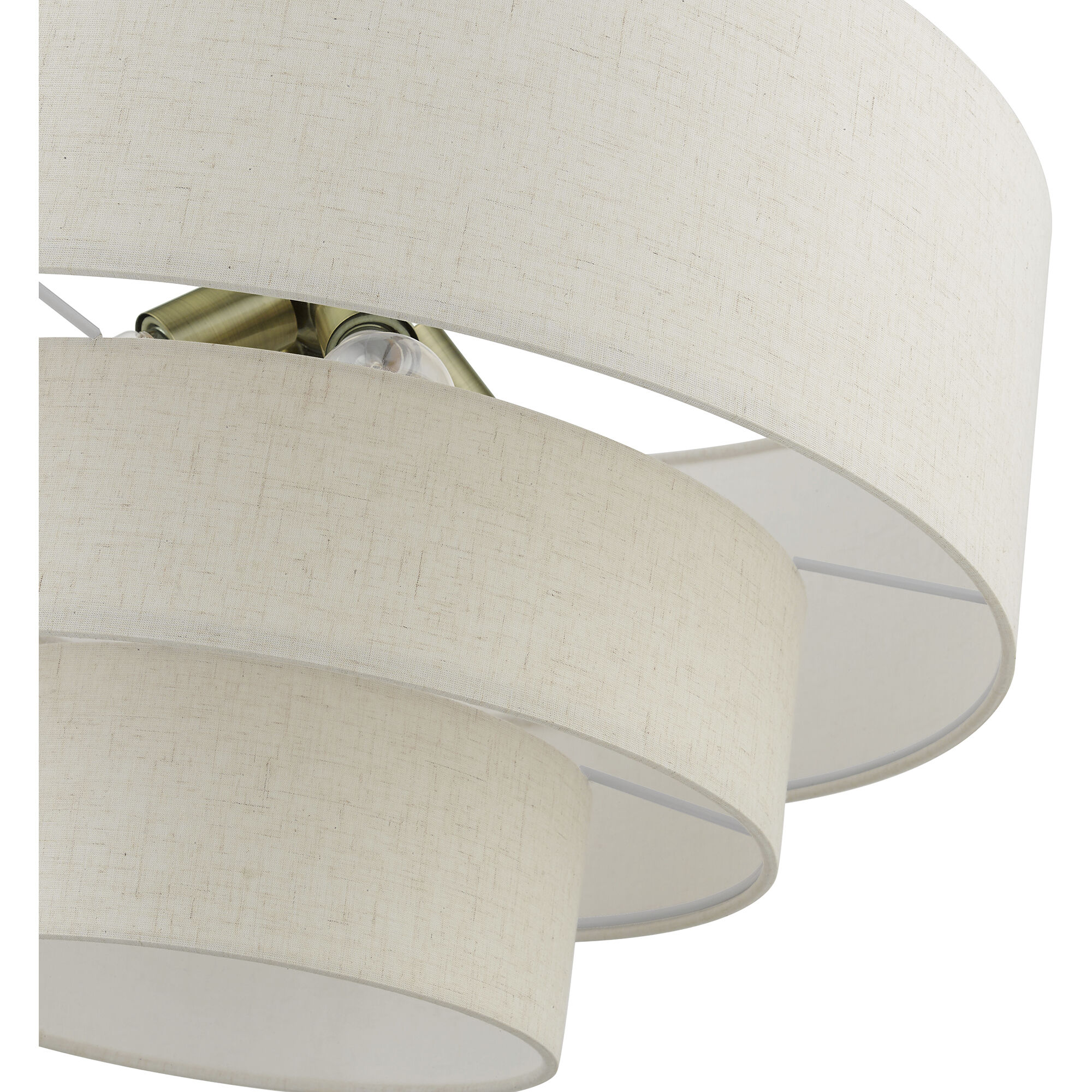 Gladstone 4 Light 23 inch Antique Brass Pendant Chandelier Ceiling Light