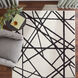 Optika 130 X 94 inch Black/White Rug in 8 x 11