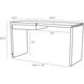 Zeus Ebony Desk