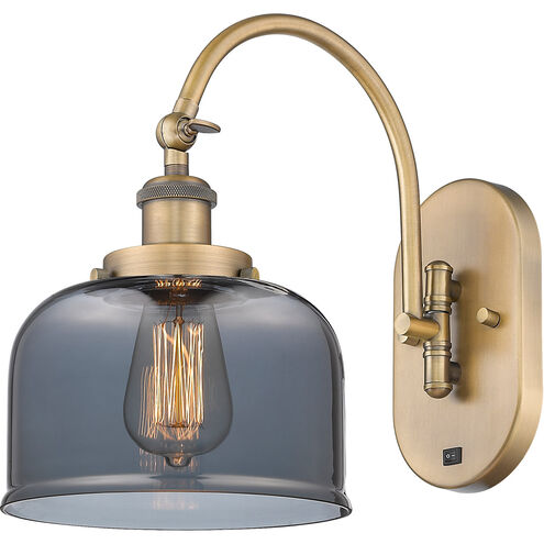Franklin Restoration Bell 1 Light 8 inch Brushed Brass Sconce Wall Light