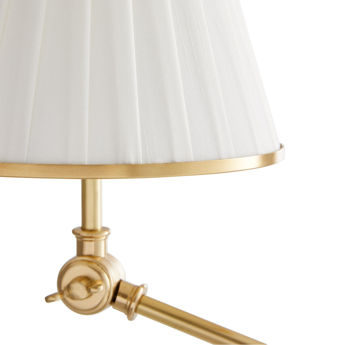 Tilt & Clamp 17 inch 40 watt Antique Brass Lamp Portable Light