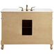 Danville 48 X 21 X 36 inch Antique Beige Vanity Sink Set