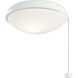 Accessory LED LED Integrated Matte White Fan Light Kits