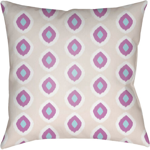 Circles 18 X 18 inch Outdoor Throw Pillow