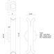 Husk Wall Sconce Wall Light in Polished Nickel