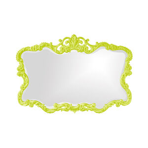 Talida 38 X 27 inch Glossy Green Wall Mirror