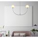 Nyomi 2 Light 42 inch Chrome Chandelier Ceiling Light