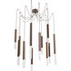 Axis XL LED 11 inch Burnished Bronze Swag Multi-Pendant Ceiling Light
