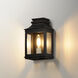 Savannah VX 1 Light 13 inch Black Oxide Outdoor Wall Mount