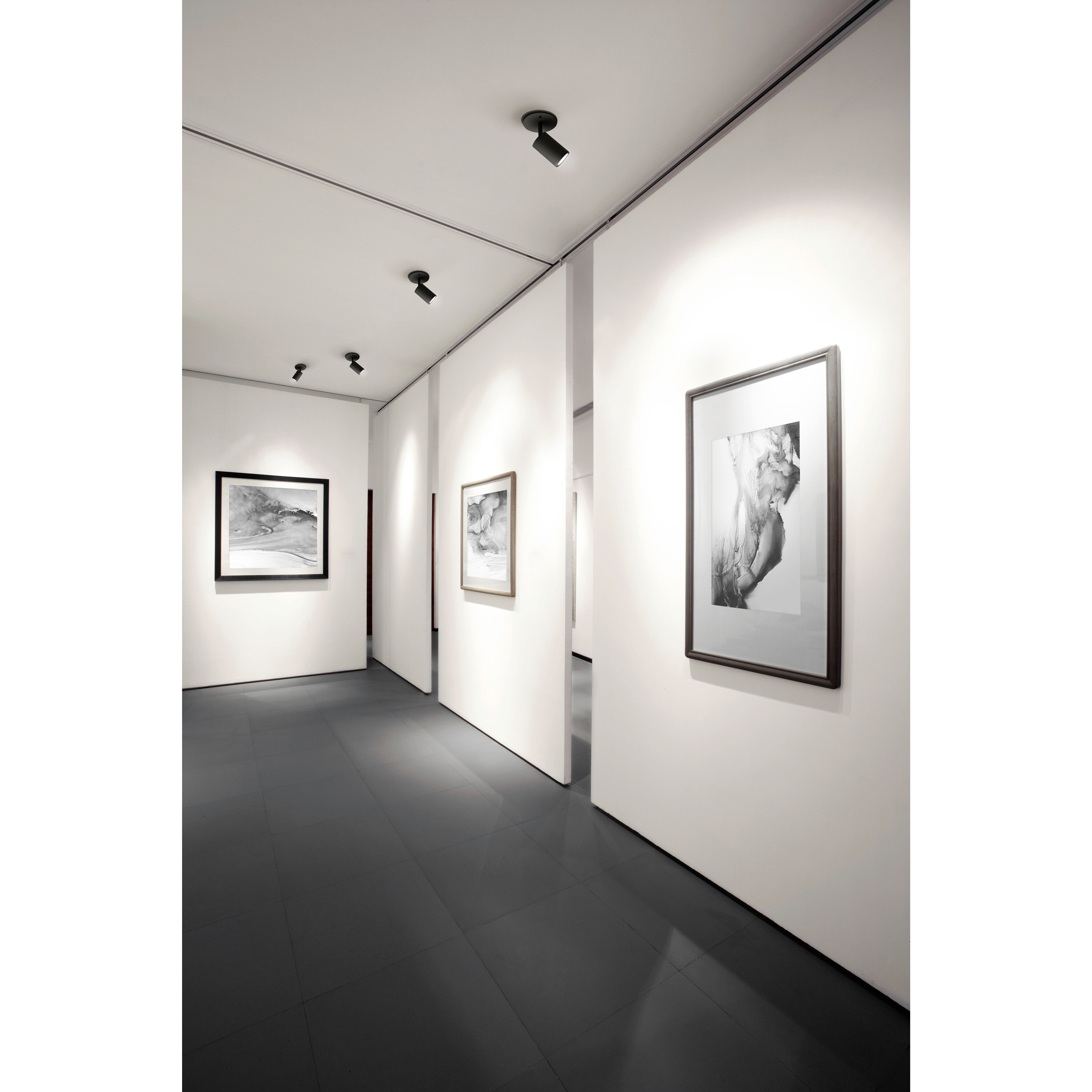 Barclay 1 Light 2.38 inch Black Semi-Flush Mount Ceiling Light