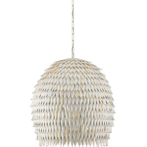 Overlay 3 Light 24 inch White Pendant Ceiling Light