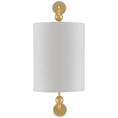 Tavey 1 Light 8 inch Contemporary Gold Leaf ADA Wall Sconce Wall Light
