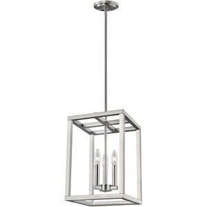 Moffet Street LED 10.5 inch Brushed Nickel Foyer Pendant Ceiling Light, Small
