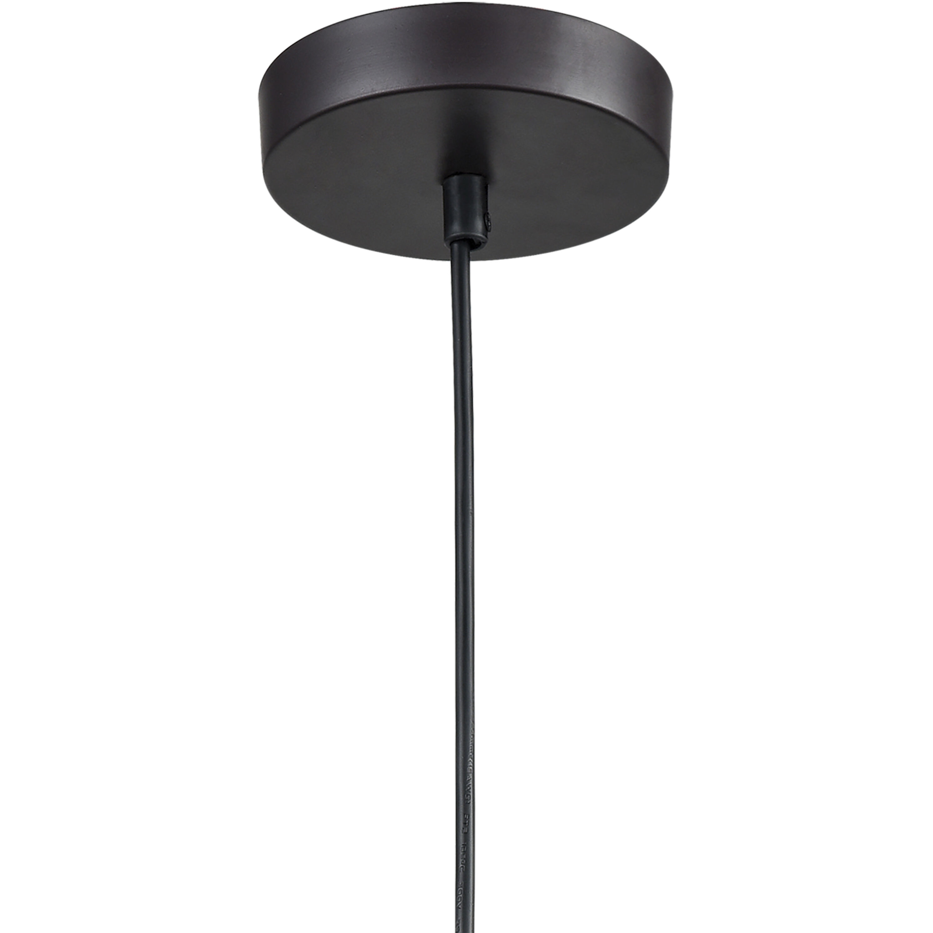 Corsair 1 Light 12 inch Natural with Bronze Mini Pendant Ceiling Light