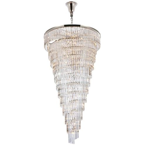 Sydney 58 Light 48 inch Polished Nickel Chandelier Ceiling Light