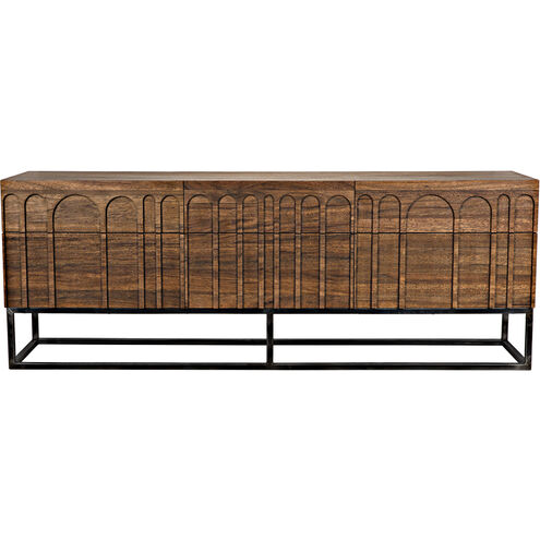 Casanova 83 X 21 inch Dark Walnut Sideboard