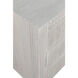 Conrad White Wash Dresser, 6 Drawer