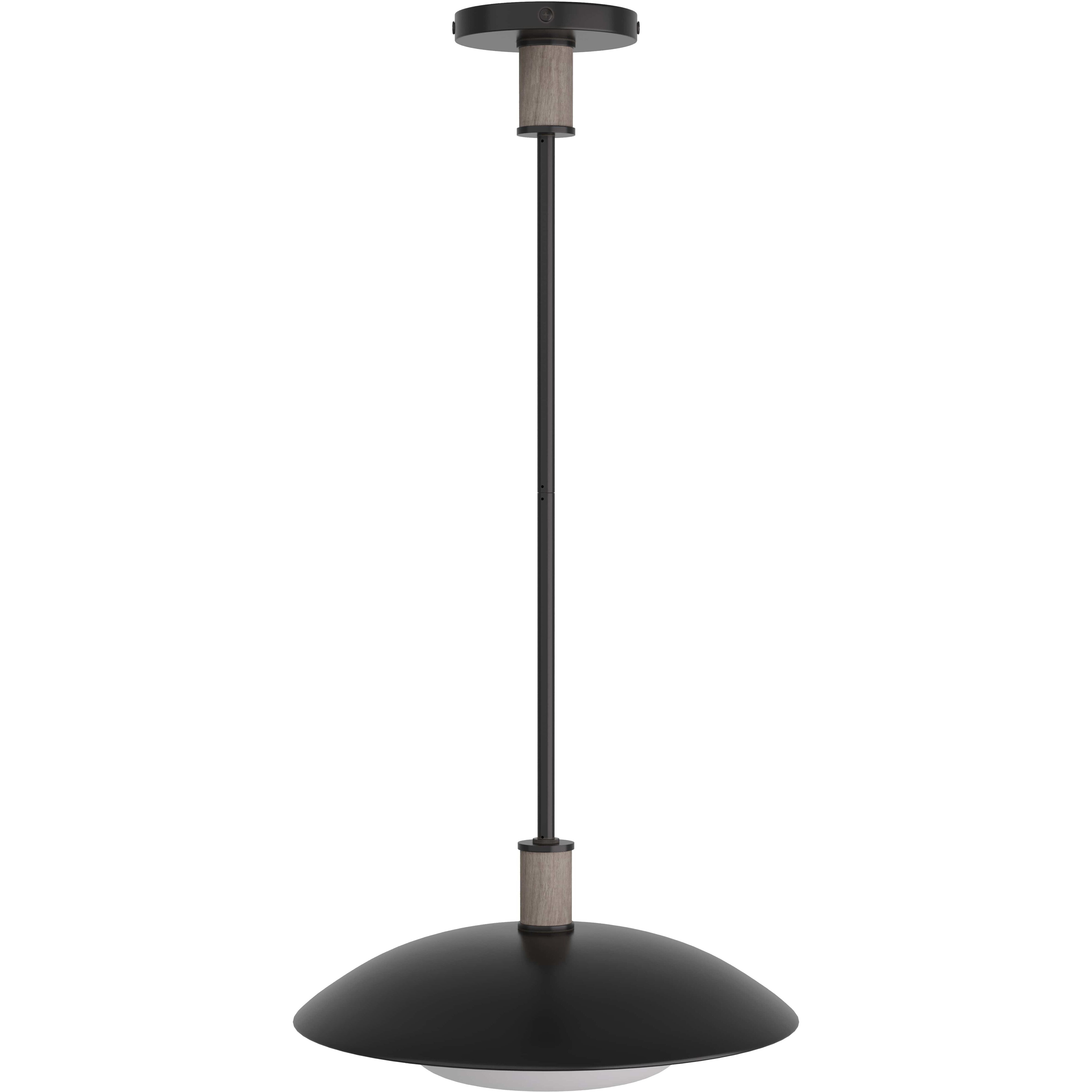 Tobias 1 Light 17 inch Blackened Iron Pendant Ceiling Light