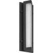 Hy50 LED 16 inch Sand Black Outdoor Wall Sconce