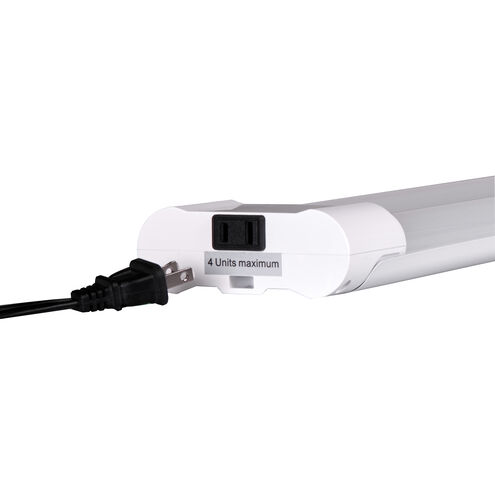 Brentwood 4 inch White Linear Shop Light Ceiling Light