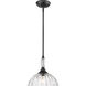 Audra Pendant Ceiling Light in Matte Black