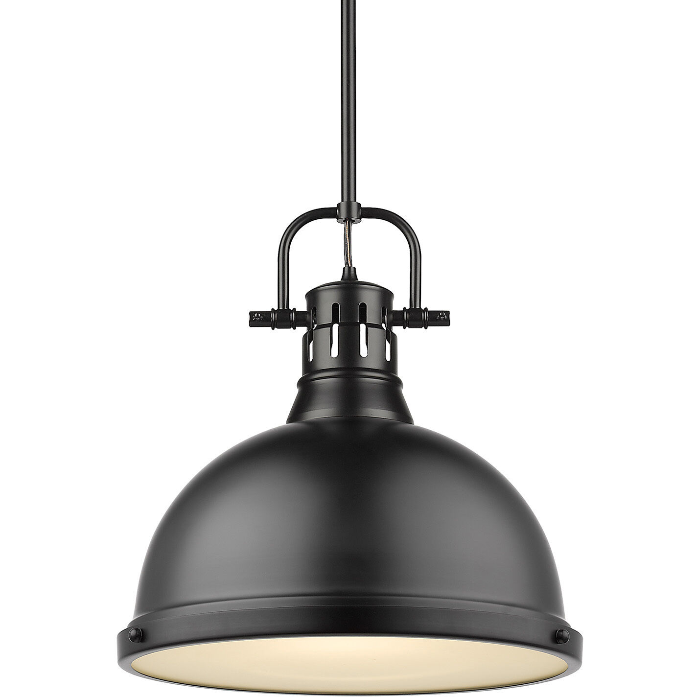 Yep Duncan 1 Light 14 inch Matte Black Pendant Ceiling Light, Large