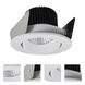 Iolite White with White Recessed Light in 3000K, 1000, Round Cone Regress