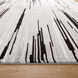 Sesia 114 X 79 inch Black/Grey Rug in 6 x 9