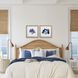 Waterside Collection Blue Framed Art