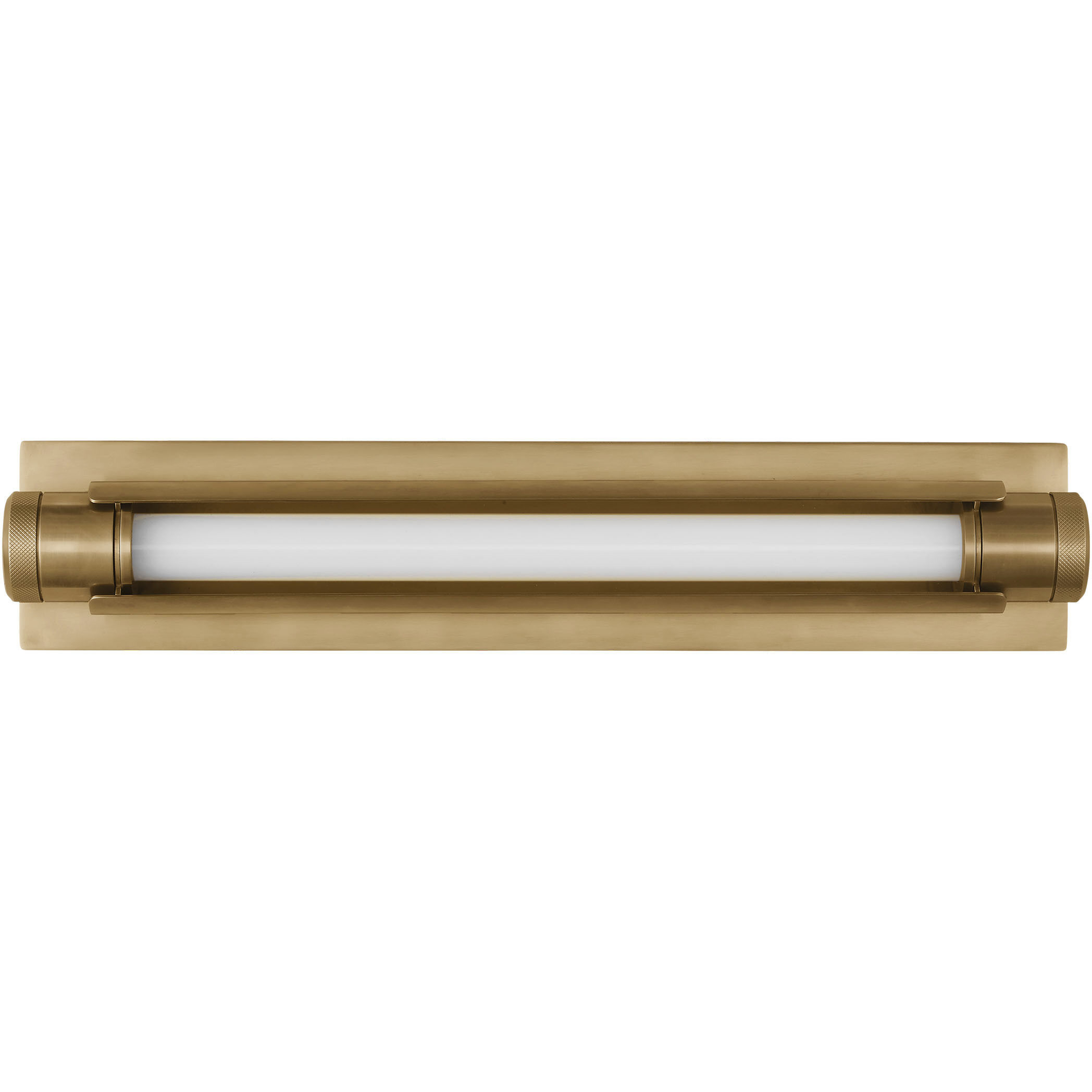 Avroko Capa LED 24 inch Hand Rubbed Antique Brass Vanity Light Wall Light
