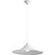 Vistara 1 Light 19.75 inch Sand White Pendant Ceiling Light