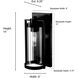 Braselton 1 Light 14 inch Powder Coated Black Outdoor Wall Sconce