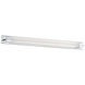 Ice LED 3 inch Chrome Bath Vanity & Wall Light in 37in.