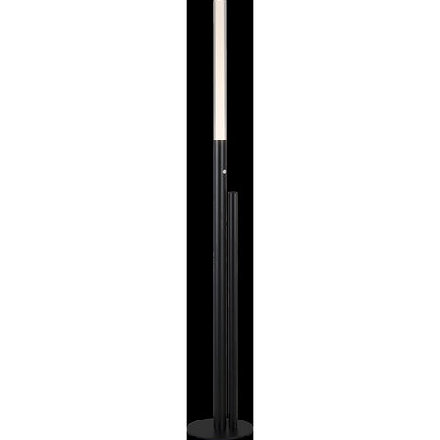 Leona 49.4 inch 9.00 watt Matte Black Floor Lamp Portable Light