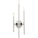 Denmark 3 Light 8 inch Brushed Nickel ADA ADA Triple Sconce Wall Light