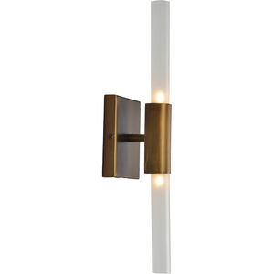 Sonoran LED 5 inch Brushed Bronze Wall Sconce Wall Light, Small
